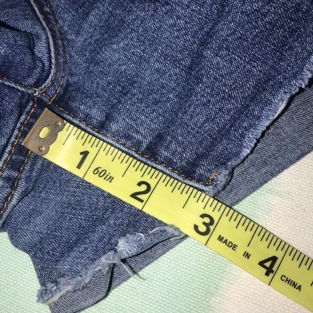 Lauren Jeans Co Ralph Lauren Cutoff Denim Shorts 10P - Picture 10 of 11